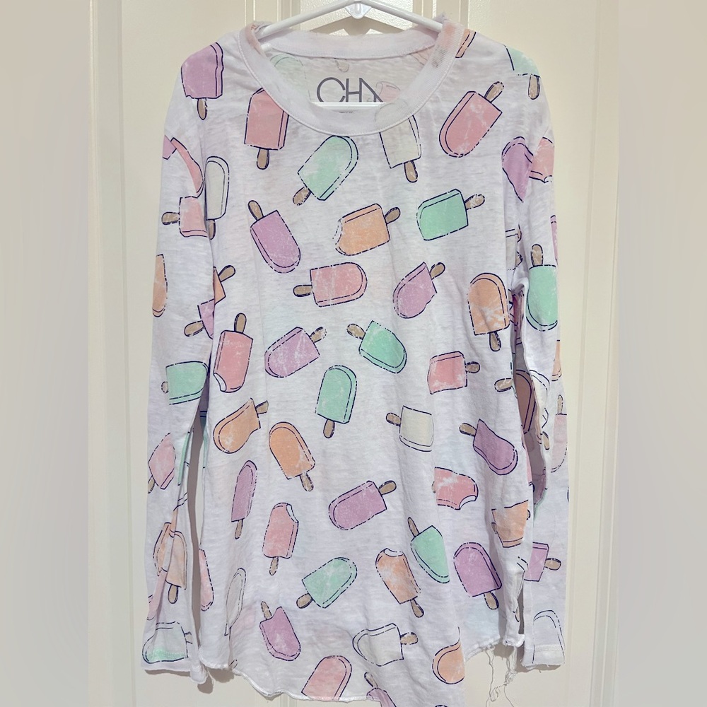 Chaser popsicle long sleeve girl Tshirt